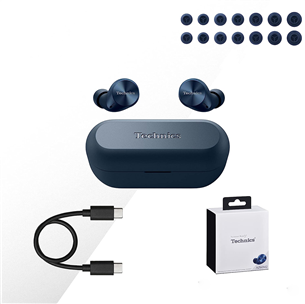 Technics AZ60M2, navy - True-wireless earbuds