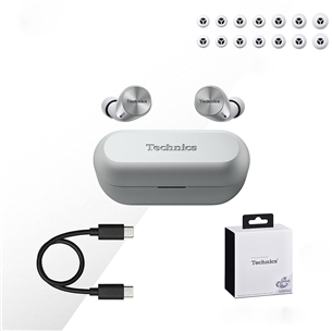 Technics AZ60M2, silver - True-wireless earbuds