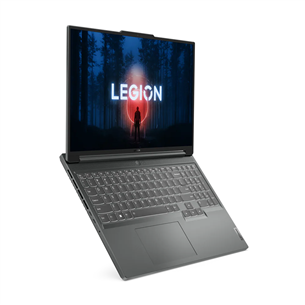 Nešiojamas kompiuteris Lenovo Legion Slim 5 16APH8, 16'', WQXGA, 240 Hz, Ryzen 7, 16 GB, 1 TB, RTX 4060, SWE, storm gray