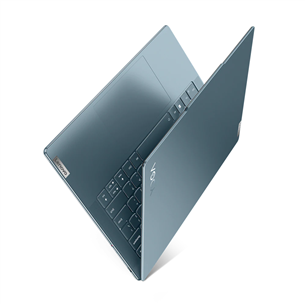 Lenovo Yoga Slim 7 14APU8, 14,5'', OLED, 2.9K, Ryzen 7, 16 ГБ, 1 ТБ, Radeon 780M, SWE, бирюзовый - Ноутбук