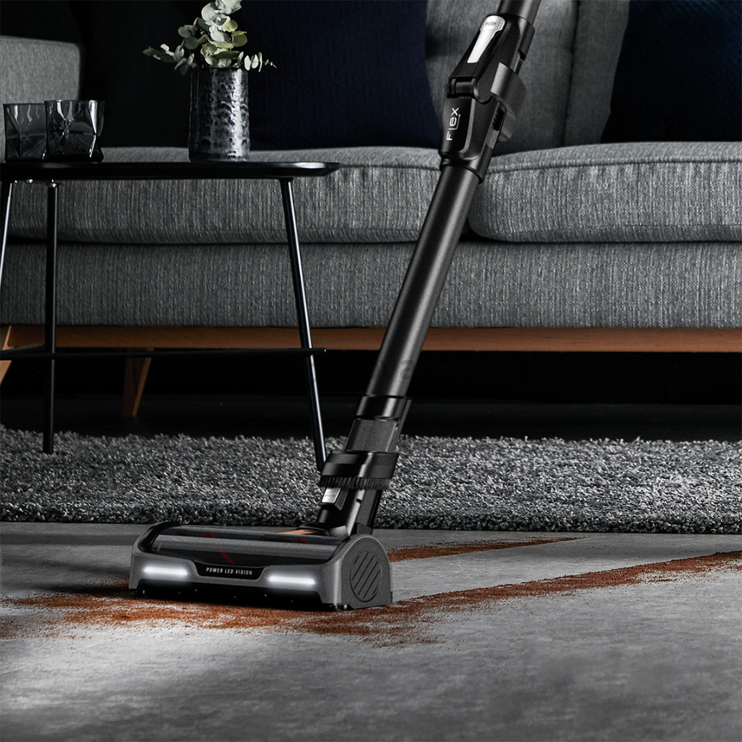 Belaidis dulkių siurblys Tefal X-Force Flex 15.60 Aqua, juodas