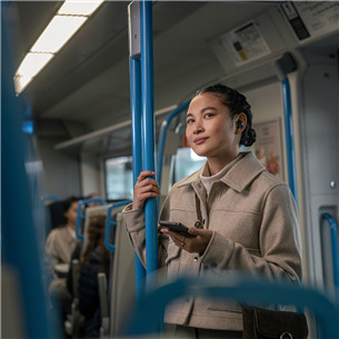 Sony WF-1000XM5, juodos - Belaidės ausinės