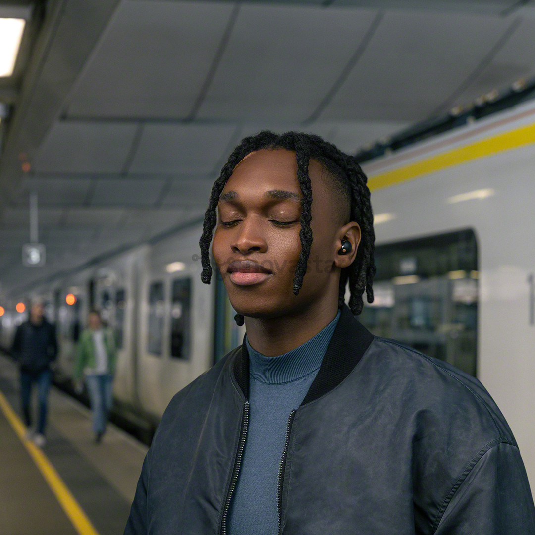 Sony WF-1000XM5, juodos - Belaidės ausinės