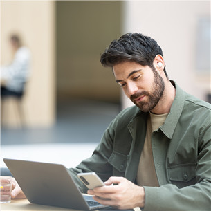 Sony WF-1000XM5, sidabro spalvos - Belaidės ausinės