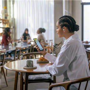 Sony WF-1000XM5, sidabro spalvos - Belaidės ausinės