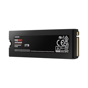 SS diskas Samsung 990 PRO with Heatsink, 2 TB, PCIe 4.0 NVMe M.2