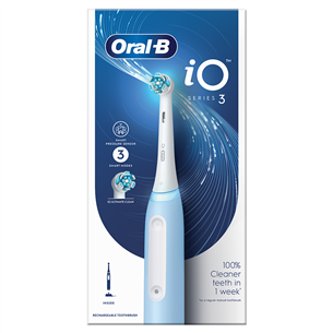 Elektrinis dantų šepetukas Braun Oral-B iO3 IO3ICEBLUE IO3ICEBLUE