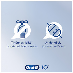 Braun Oral-B iO3, šviesiai mėlynas - Elektrinis dantų šepetėlis
