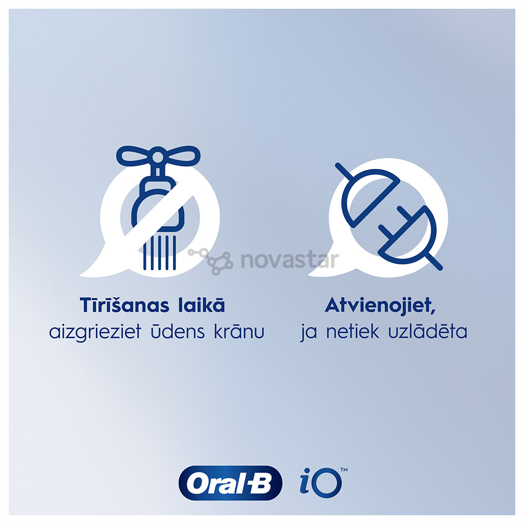 Braun Oral-B iO3, šviesiai mėlynas - Elektrinis dantų šepetėlis