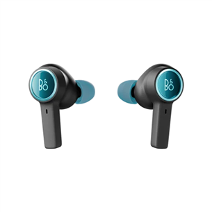 Bang & Olufsen Beoplay EX, black / blue - Wireless headphones