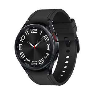 Samsung Watch6 Classic, 43 mm, BT, juodas SM-R950NZKAEUE