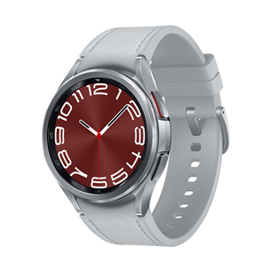 Samsung Watch6 Classic, 43 mm, BT, sidabrinis SM-R950NZSAEUE