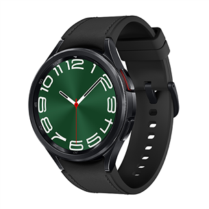 Samsung Watch6 Classic, 47 mm, BT, juodas SM-R960NZKAEUE