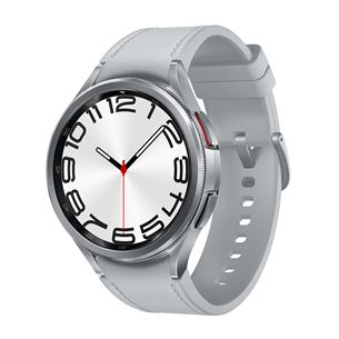 Samsung Watch6 Classic, 47 mm, BT, sidabrinis SM-R960NZSAEUE