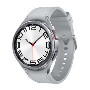 Samsung Watch6 Classic, 47 mm, LTE, sidabrinis SM-R965FZSAEUE