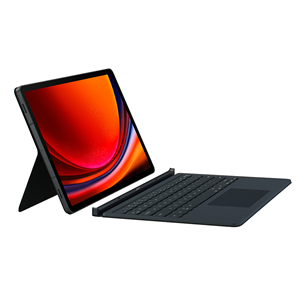 Klaviatūra-dėklas Samsung Galaxy Tab S9 Book Cover Keyboard EF-DX715UBEGWW