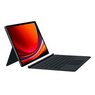 Klaviatūra-dėklas Samsung Galaxy Tab S9+ / S9+ FE Book Cover Keyboard EF-DX815UBEGWW