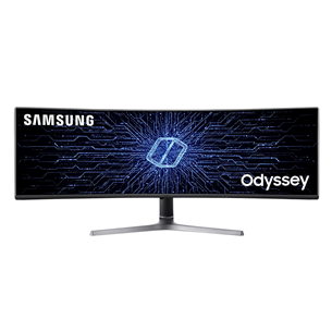 Monitorius Samsung UltraWide CRG90, 49'', curved, Dual QHD, QLED LC49RG90SSPXEN