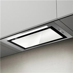 Gartraukis ELICA HIDDEN 2.0 IXGL/A/60, 690 m³/h, plotis 51.4 cm, Sidabrinis/baltas