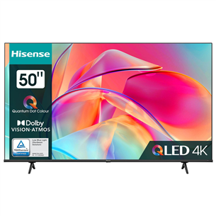 Televizorius Hisense E7KQ, 50", Ultra HD, QLED