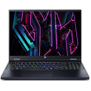 Nešiojamas kompiuteris Acer Predator Helios 16, WQXGA, 240 Hz, i7, 16 GB, 1 TB, RTX 4070, ENG NH.QJREL.003