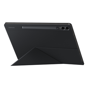Dėklas Samsung Galaxy Tab S9+ / S9+ FE Smart Book Cover, juodas