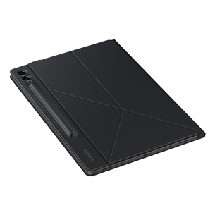 Dėklas Samsung Galaxy Tab S9+ / S9+ FE Smart Book Cover, juodas