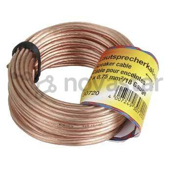 Hama, 2 x 0.75 mm², length 10 m - Loudspeaker Cable