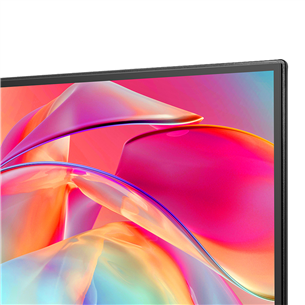 Hisense E7KQ, 43", Ultra HD, QLED, черный - Телевизор