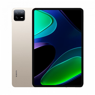 Xiaomi Pad 6, 11'', 6 ГБ / 128 ГБ, бежевый - Планшет