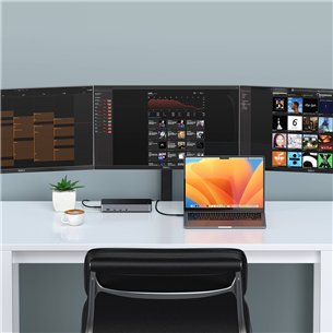 Jungčių stotelė Satechi Triple 4K Display Docking Station