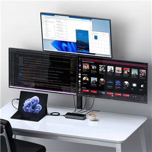 Jungčių stotelė Satechi Triple 4K Display Docking Station