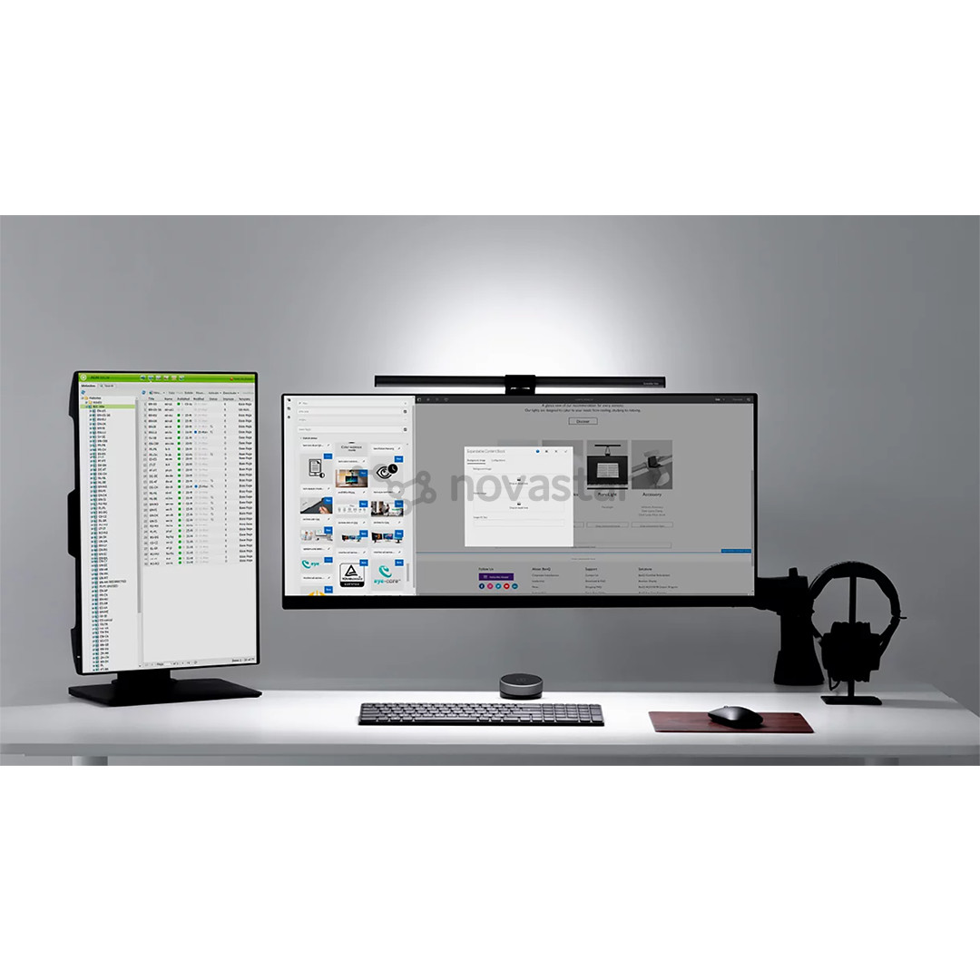 Monitoriaus lempa BenQ ScreenBar Halo, grey