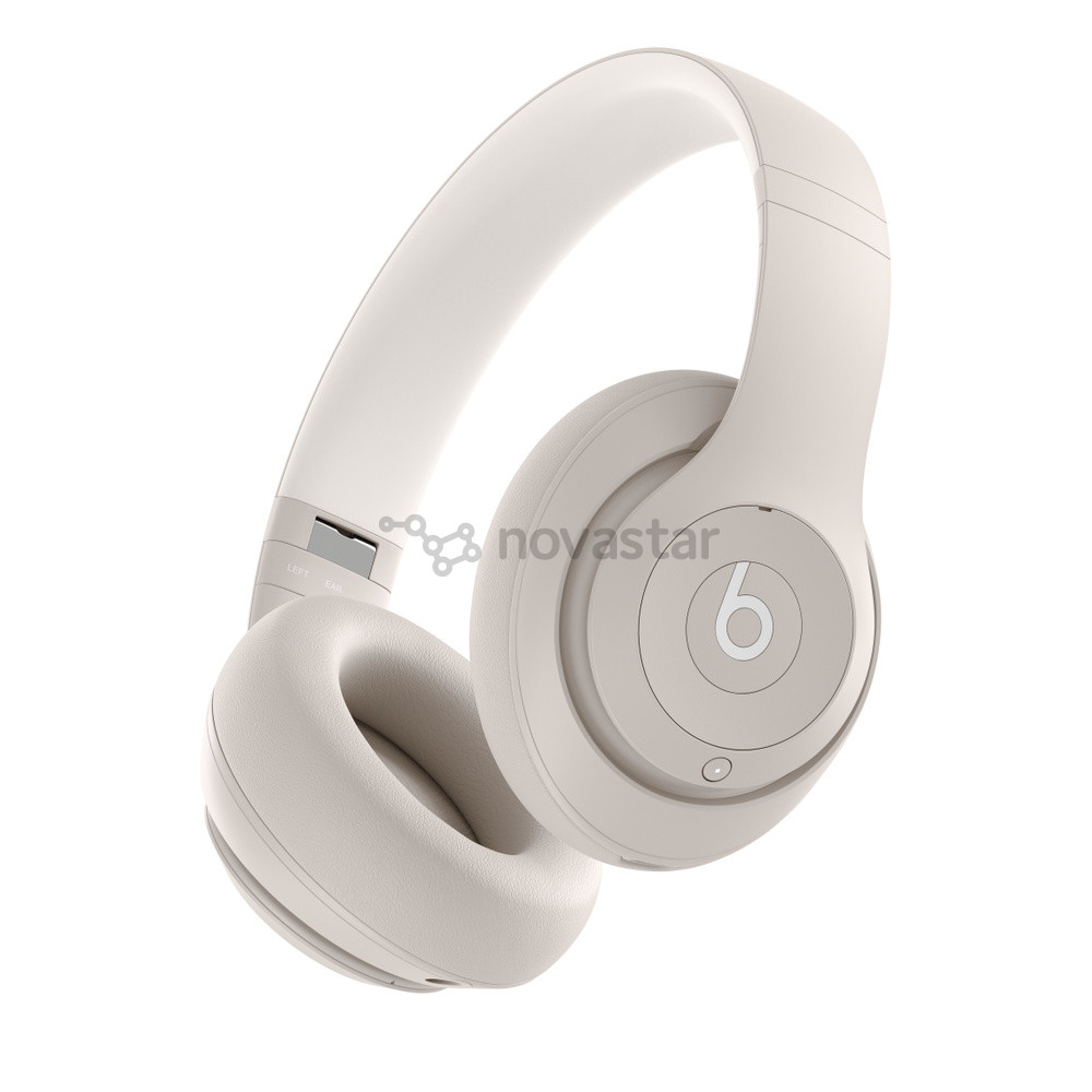 Belaidės ausinės Beats Studio Pro, active noise-cancelling, sandstone