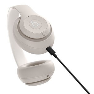 Beats Studio Pro, active noise-cancelling, sandstone - Wireless on-ear headphones