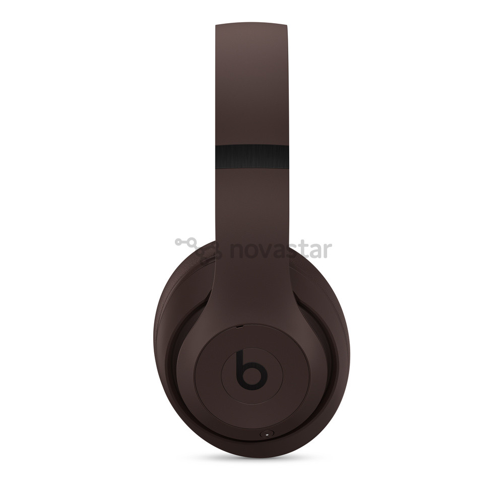 Belaidės ausinės Beats Studio Pro, active noise-cancelling, deep brown