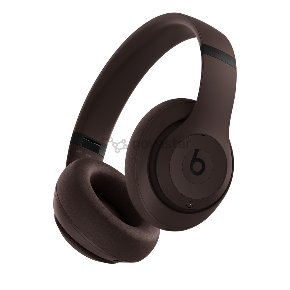 Belaidės ausinės Beats Studio Pro, active noise-cancelling, deep brown
