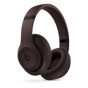 Belaidės ausinės Beats Studio Pro, active noise-cancelling, deep brown