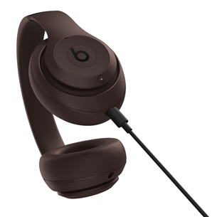 Belaidės ausinės Beats Studio Pro, active noise-cancelling, deep brown