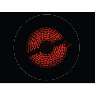 Electrolux 300 Domino, без рамы, ширина 29 см, черный - Интегрируемая керамическая варочная панель