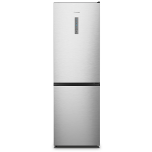 Hisense NoFrost, 304 L, 186 cm, grey - Refrigerator RB395N4BCE