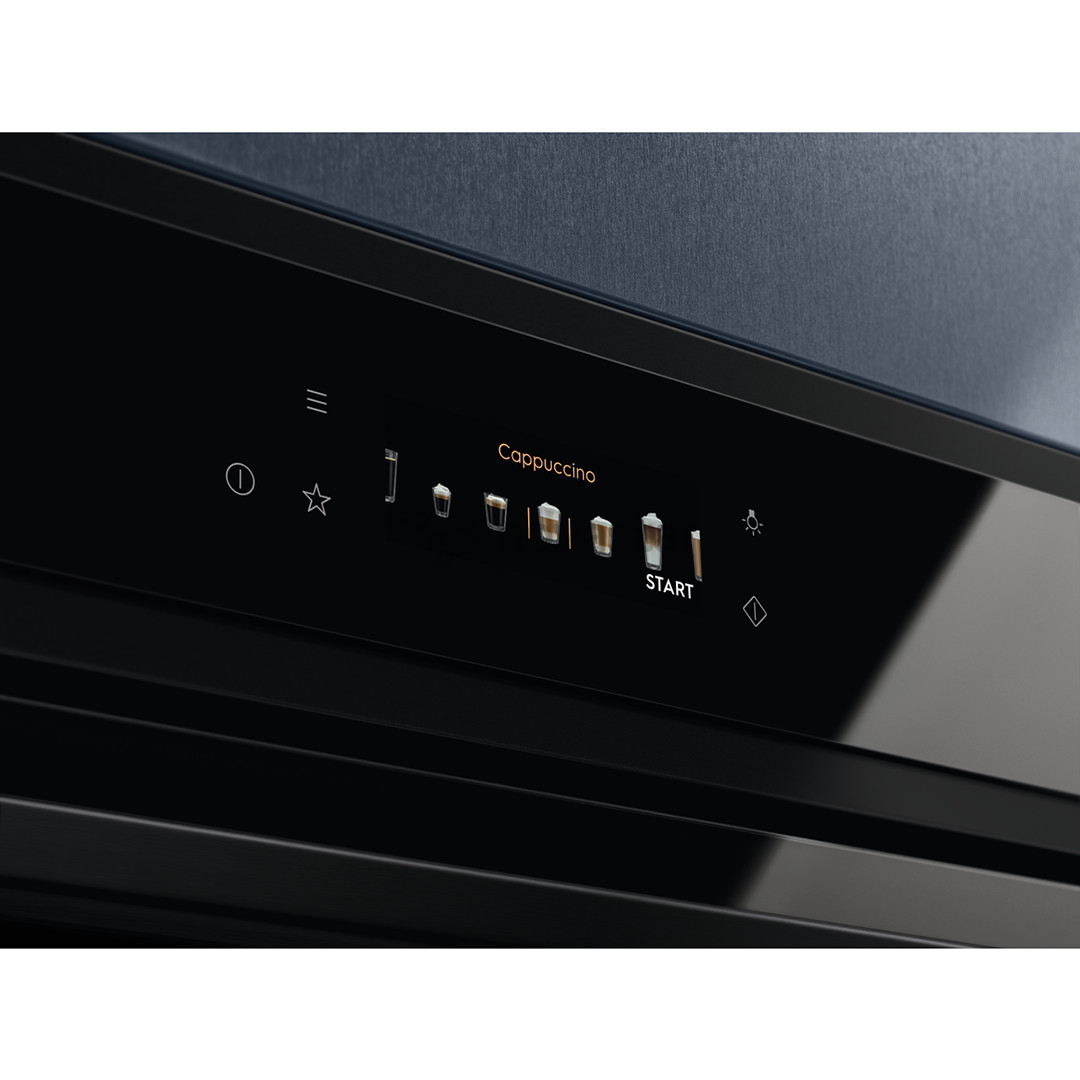 Electrolux Pure Black, juodas - Įmontuojamas kavos aparatas