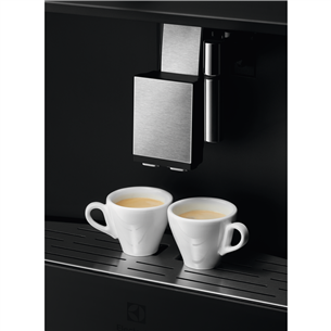 Electrolux Pure Black, black - Built-in espresso machine