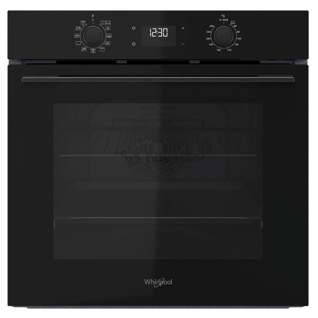 Orkaitė Whirlpool OMK58CU1SB, 71 L, juoda