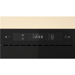 Whirlpool, 22 L, black - Built-in microwave oven