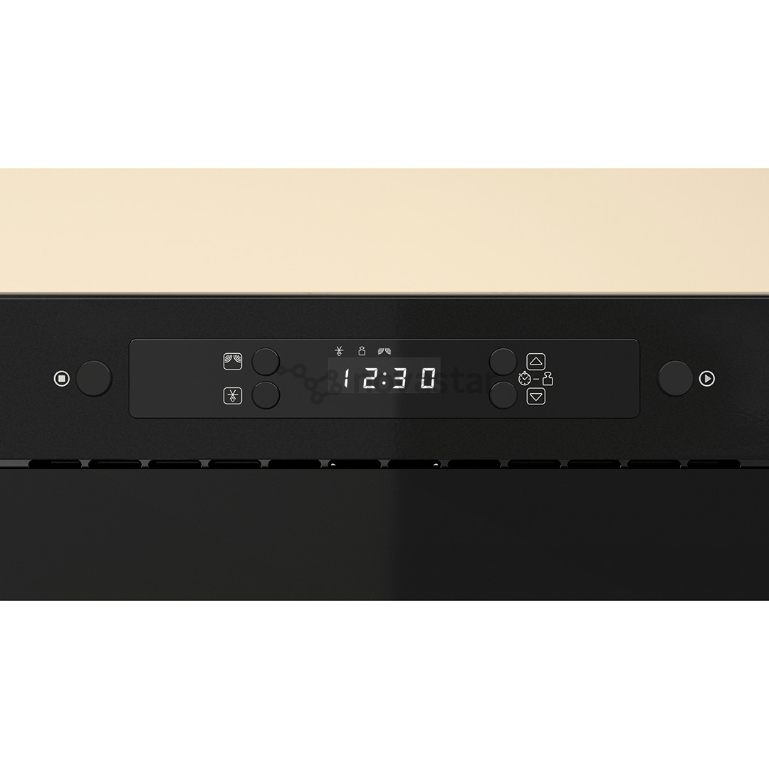 Whirlpool, 22 L, black - Built-in microwave oven