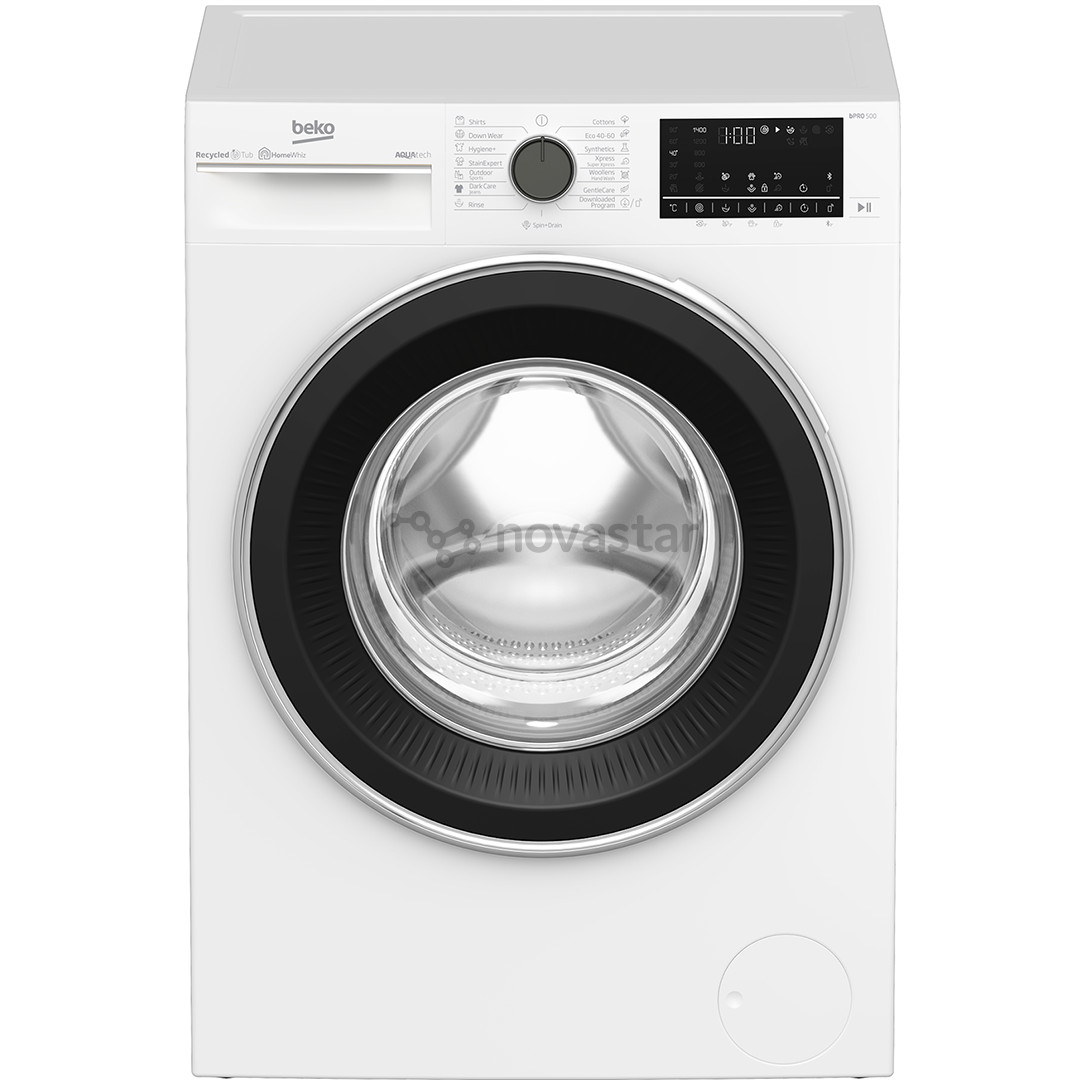 Skalbimo mašina Beko, Beyond, 8 kg, gylis 55 cm, 1400 rpm