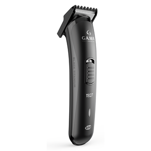 GA.MA Black Titanium T827, black - Beard trimmer