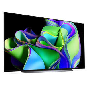 LG OLED evo C3, 83'', Ultra HD, OLED, silver - Televizorius