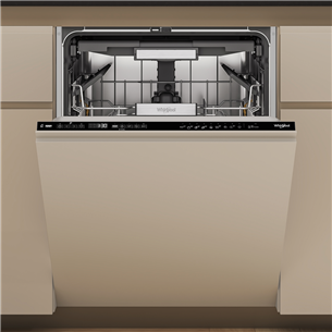 Whirlpool, 15 place settings, width 60 cm - Built-in dishwasher